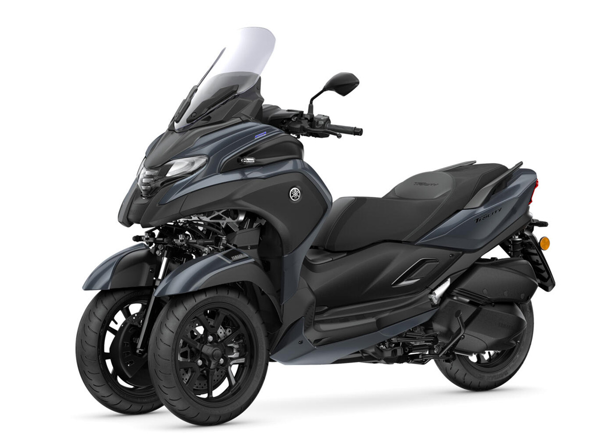 Yamaha Tricity 300 вид сбоку